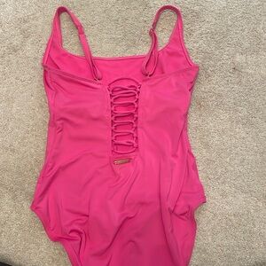 Michael Kors lace up swim suit
